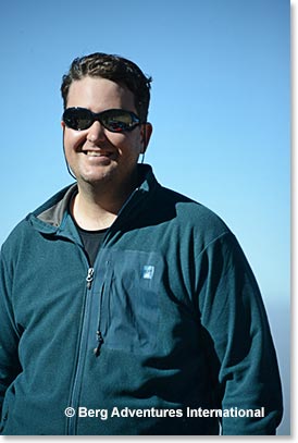Tommy Humphreys on Kilimanjaro