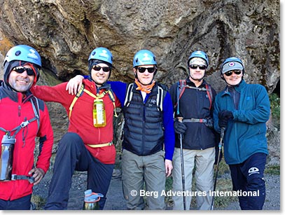 Group photo at the Barranco Wall