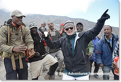 Keeping the spirit alive at high altitude.