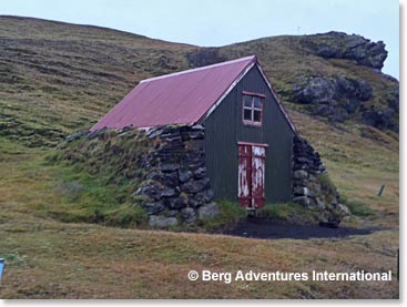 The hut we will be staying tonight