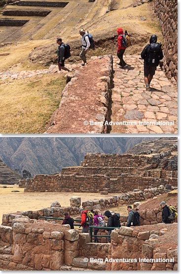 Group along the Inca trail