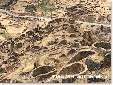 Inca granaries