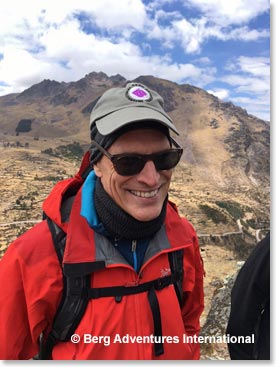 Gordon on Inca trail