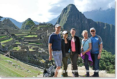 We manage a visit to the Ruins of Machu Picchu today