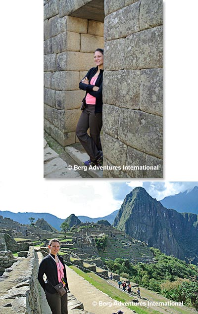 Leah at Machu Picchu