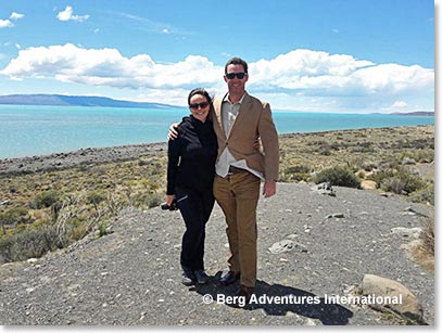 Staci and Cole arrived in El Calafate early in the afternoon