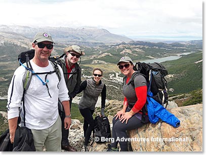 Team on the Fitz Roy Trail