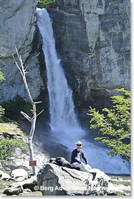 In another direction from town we found a beautiful waterfall.