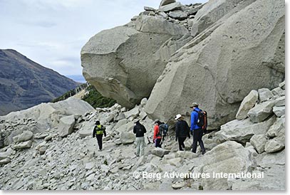 Off for the first leg of the W trek, the best-known route for trekking in Torres del Paine National Park