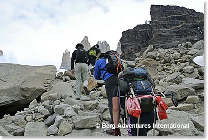 Approaching the viewpoint 