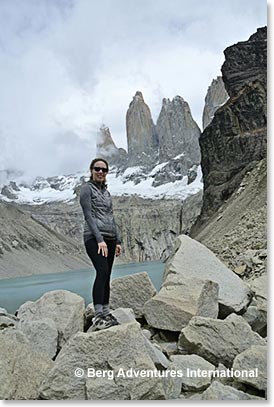 Lena Ryan at the viewpoint