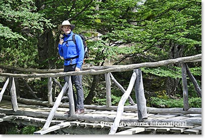 Nathan Mee at the bridge