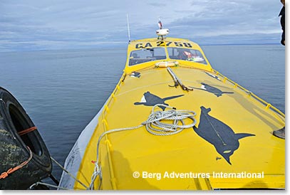 This craft is built for solid movement in choppy water