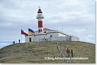 This church with lighthouse is a landmark in the area