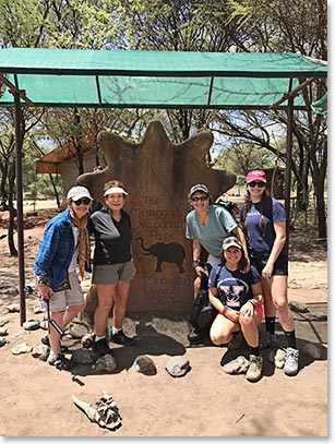 Entrance to Tarangeri National Park, Tanzania 