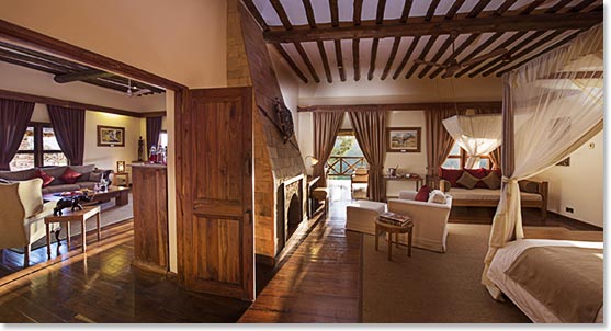 Our rooms at Ngorongoro Neptune Lodge are superb