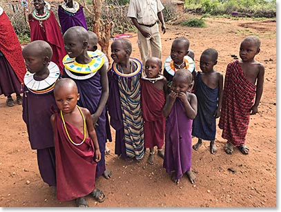 Family life in the “boma” or village