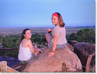 It is called having a “Sun setter” in the Serengeti