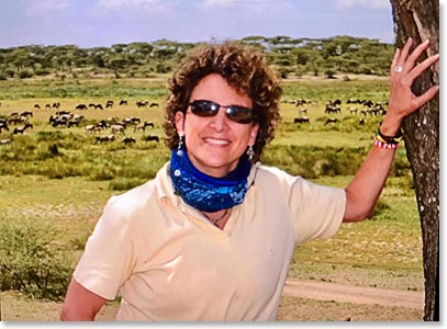Nancy Souza in Serengeti