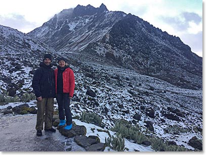 Kristine and Michael at the Refugio