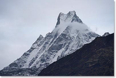 Fishtails views from Chomrong