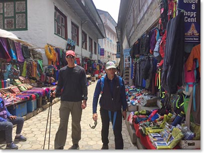 Namche is, and has always been, a market town.