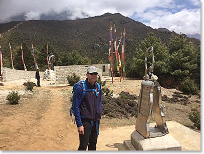 We visited the museum in Namche, to learn about Sherpas, local religion and climbing history.