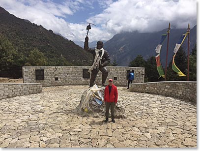 Statue of Tenzing Norgay