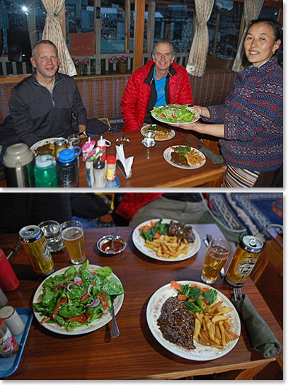 Best meal in the Khumbu Valley at Ang Temba’s home