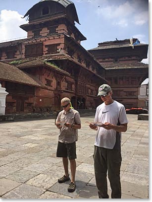 A walking trip to Kathmandu’s Durbar Square was the last day in Nepal activity