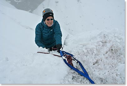 Glacier practice