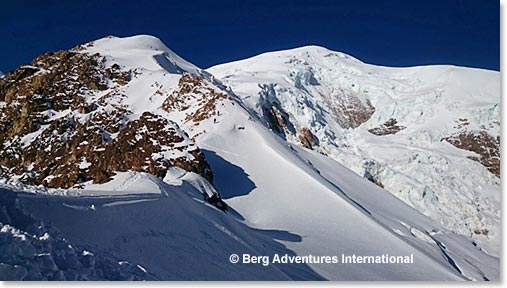 Climbing Illimani