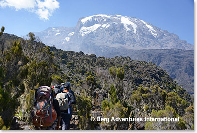 Approaching Barranco Camp