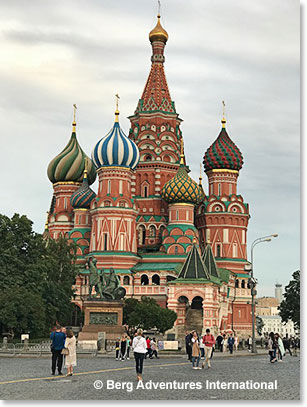 The St Basil Cathedral Moscow