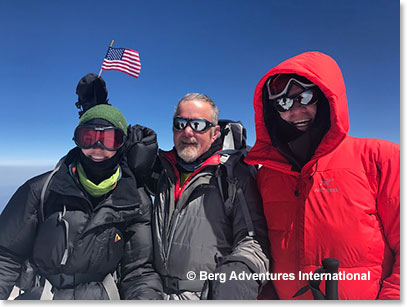 Climbing to the summit of Mount Elbrus on the 4th of July