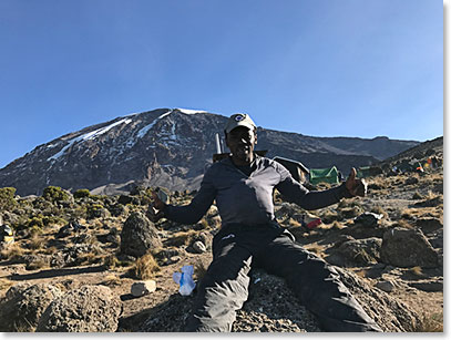 Chagi, one of BAI’s most famous guides saying 'let’s go”'