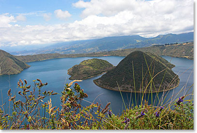 Guinea Pig Lake - We hiked all the way around the lake