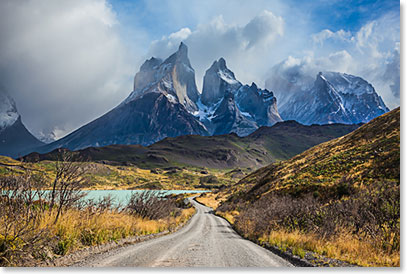 Arriving at Torres del Paine