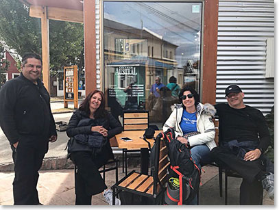 Lunch stop in Puerto Natales