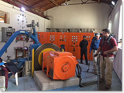 The turbine room
