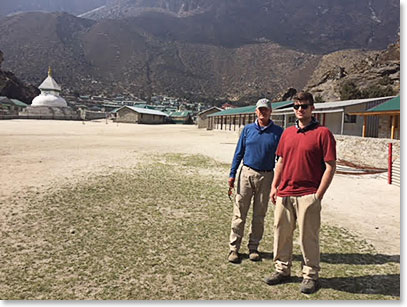 At the Hillary School in Khumjung