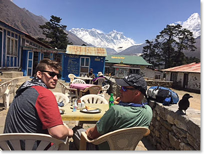 Lunch by the Monastery
