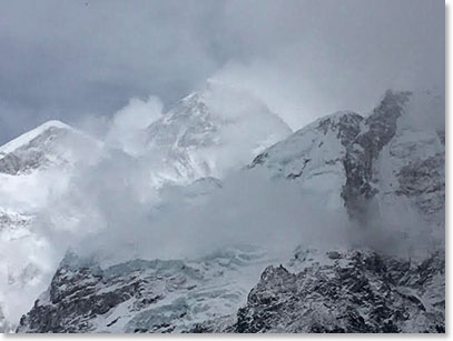 Everest summit this afternoon