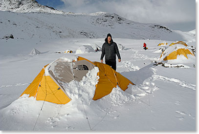 Last day at Condoriri Base Camp