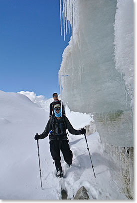 Climbing Huayna Potosi