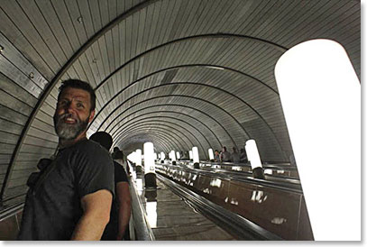 Shannon in the Moscow Metro