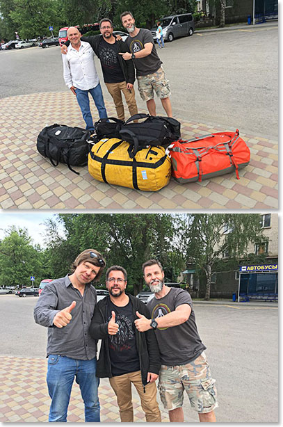 The team at the Mineralnye Vody Airport