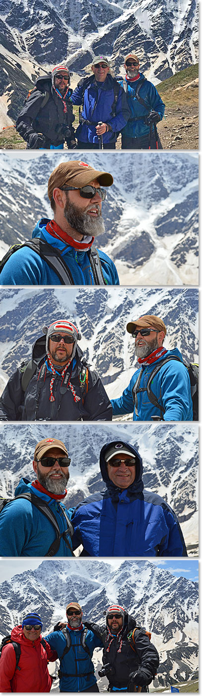 The beginning of our acclimatization started above the chairlift