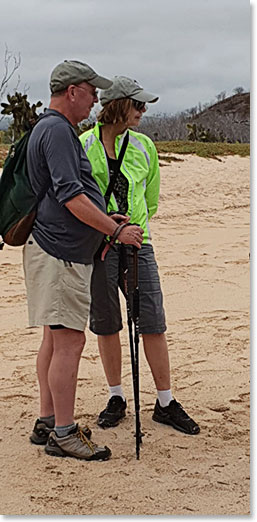 Bob and Melody in Galapagos