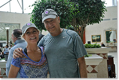 Jerry and Lorraine at the Marriott